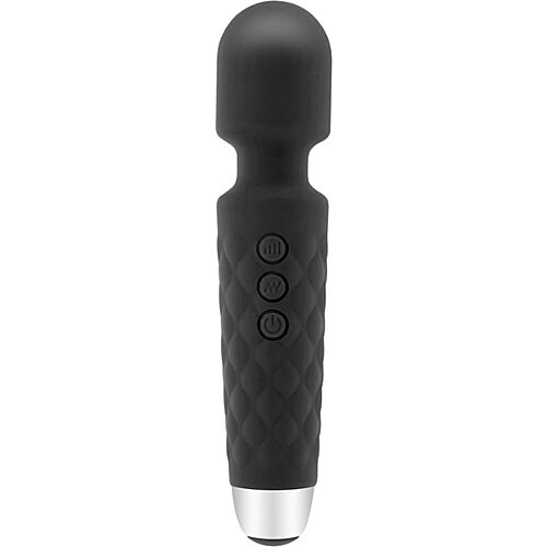 Masseur S Pleasures The Wand Black avec tête flexible