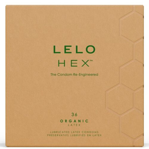Préservatif LELO HEX Organic - Protection intime durable