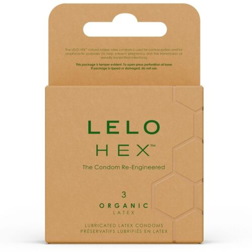Préservatif LELO HEX Organic - Luxe et sécurité