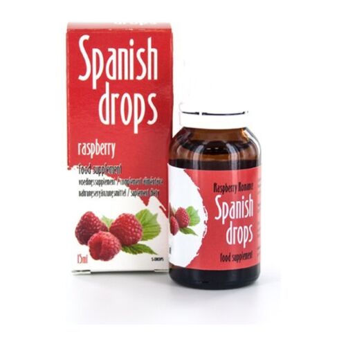 Gouttes Amoureuses COBECO - Spanish Drops Framboise 15 ML