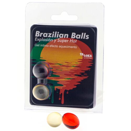 Bolas Brazilian Balls TALOKA avec Gel Excitant Effet Super Chaud