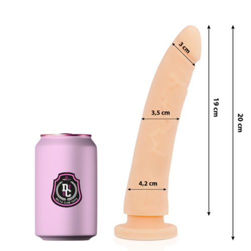 Dildo Delta Club 20 cm en silicone médicale