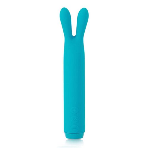Mini vibrateur JE JOUE Teal avec vibrations intenses.