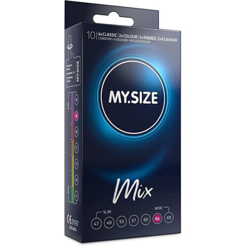 Préservatifs MY SIZE MIX 64 MM - Variété et ajustement