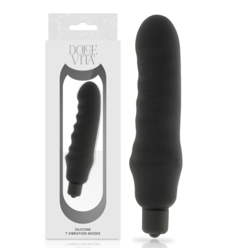 Vibrateur Dolce Vita Genius Black Silicone