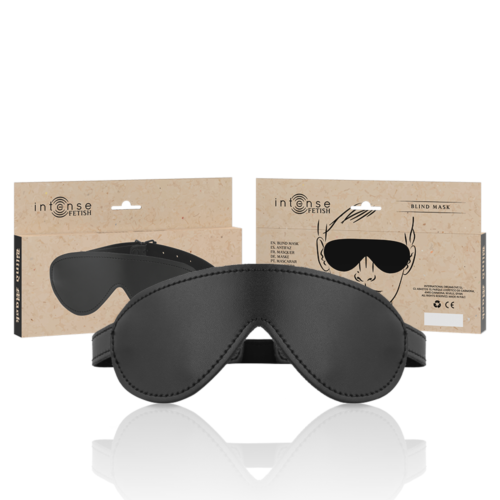 Antifaz INTENSE FETISH en cuir végétalien avec design ergonomique