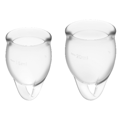 Coupe menstruelle Satisfyer Feel Confident 15 et 20 ml