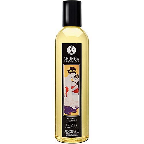 Huile de massage érotique Shunga Adorable 60ml