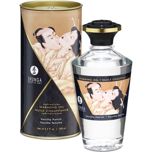 Huile de massage chauffante SHUNGA Vanille Fétiche 100 ml
