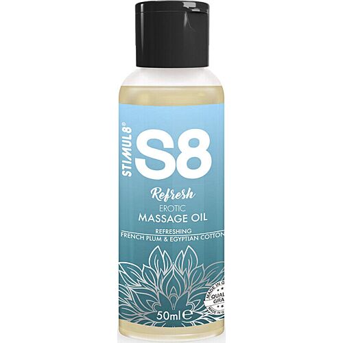 Huile de massage érotique STIMUL8 S8 Refresh