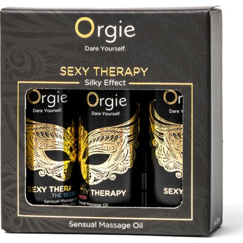 Pack huiles de massage Orgie Sexy Therapy 3x30ml