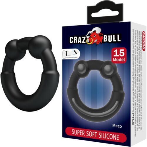 Anneau en Silicone Crazy Bull Meco 15 avec Ajuste Ergonomique