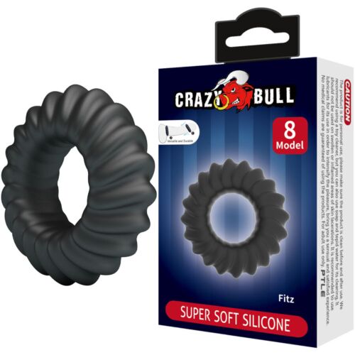 Anneau en silicone Crazy Bull Fitz Modelo 8 - Confort et contrôle