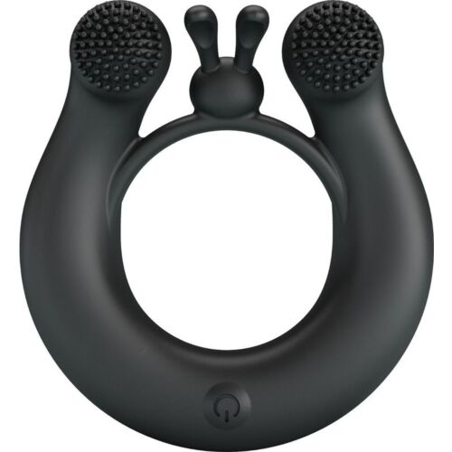 Anneau vibrant Pretty Love Dahlia avec stimulateur