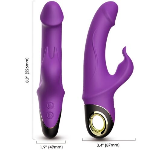 Vibrateur Rabbit ARMONY METEROR avec double stimulation