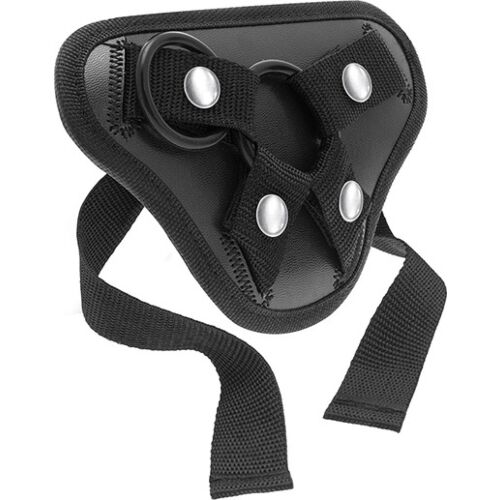 Harnais ajustable S Pleasures Black Harness 2 anneaux
