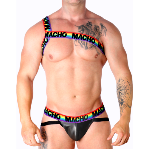 Harnais d'homme MACHO PRIDE L/XL avec design élégant