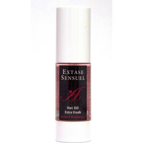Huile de Massage EXTASE SENSUAL Effet Fraise Extra Fraîche