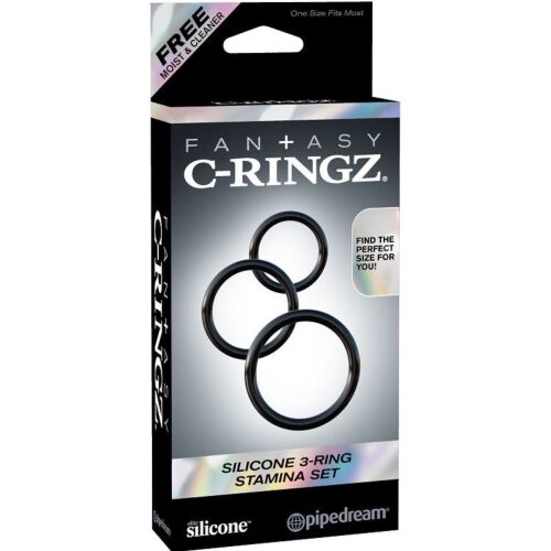 Anneaux pénien FANTASY C-RINGZ Stamina - Set de 3
