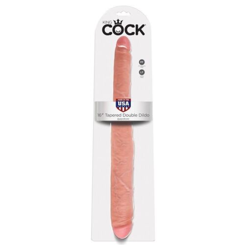 Dildo double King Cock 40.6 cm | Sensation réaliste