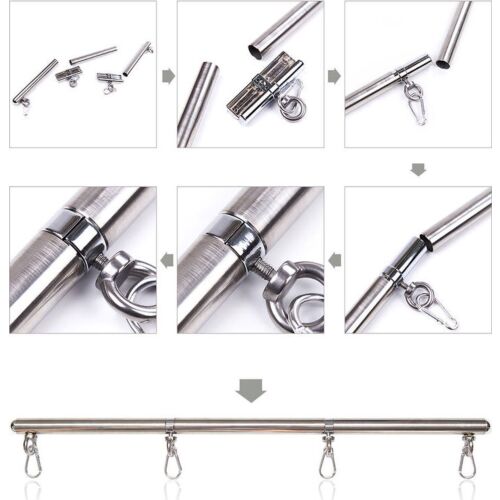 Menottes de fijación OHMAMA - Barre de restriction à 4 crochets