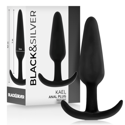 Plug Anal Black&Silver Kael | Introduction Progressive