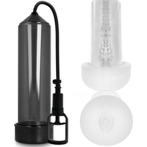 Pompe agrandissement PUMP ADDICTED RX7 con masturbateur incorporado