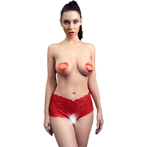 Culottes Crotchless Chilirose CR 4641 avec entrejambe ou