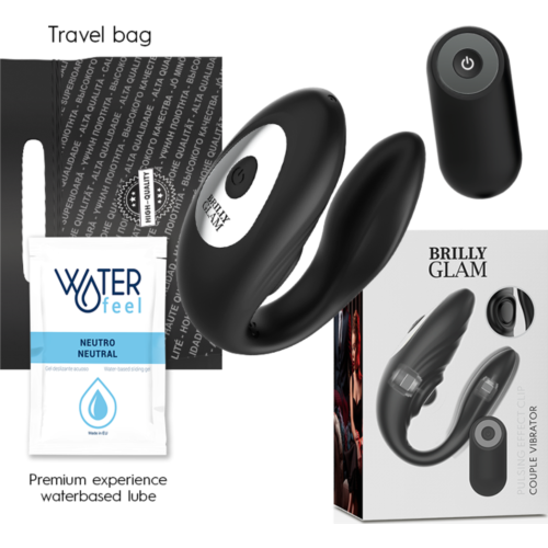 Vibrateur dual Brilly Glam Couple avec télécommande