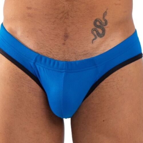Slip BURN 018 BLEU avec design audacieux et confort