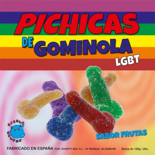 Bonbons PRIDE PICHITAS - Douceur sexy en forme de pénis