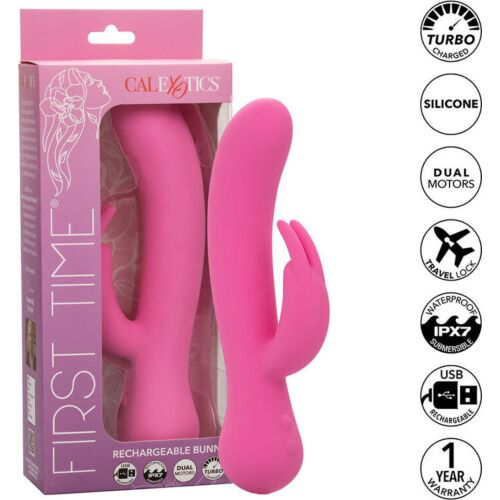 Vibrateur Rabbit CALEXOTICS First Time Rechargeable