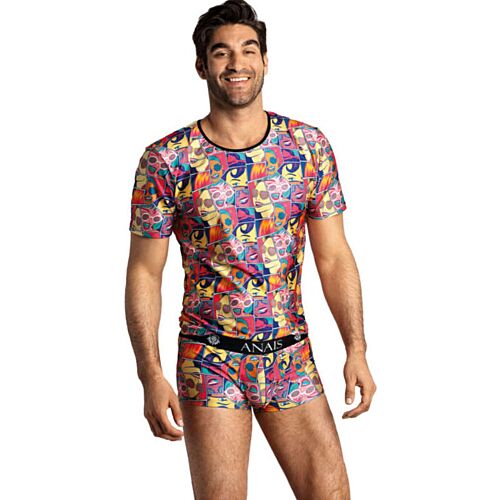 Camiseta ANAIS MEN Comics - Ajuste recommandé au corps