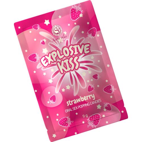 Bonbons explosifs SECRETPLAY - Fraise pour sexe oral