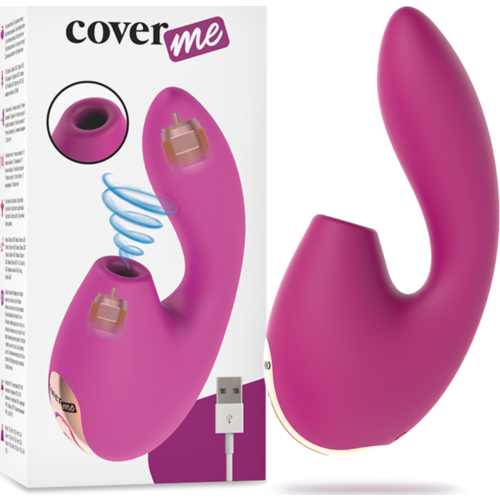Succionador clitorisé et vibrateur COVERME G-Spot RUSH