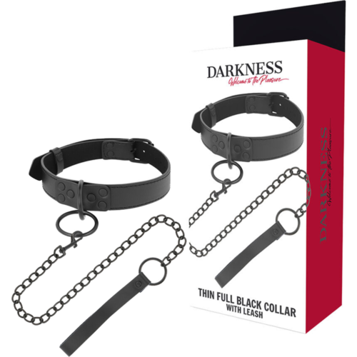 Collier Darkness avec chaîne | Confort et ajustement