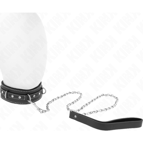Collier KINK en PVC avec Laisse de 105 cm