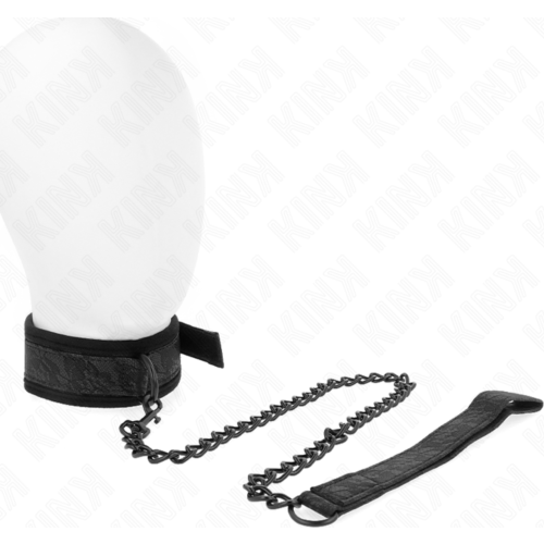 Collier KINK avec Laisse Réglable 34-54 cm