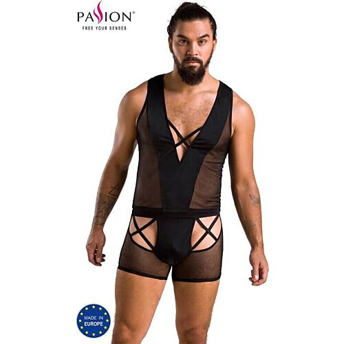 Lingerie Homme Passion Men 054 Ensemble Oscar Noir