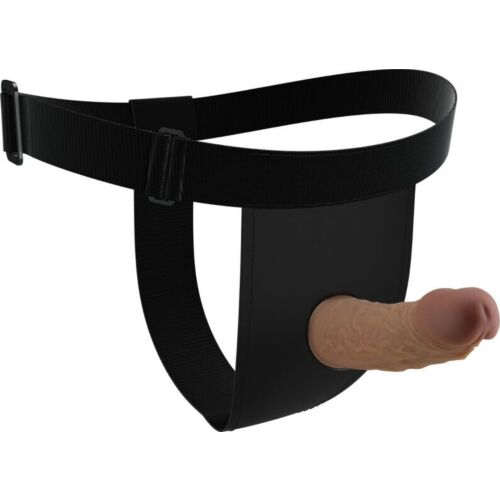 Harnais avec dildo Pretty Love - Pénétration confortable et réglable