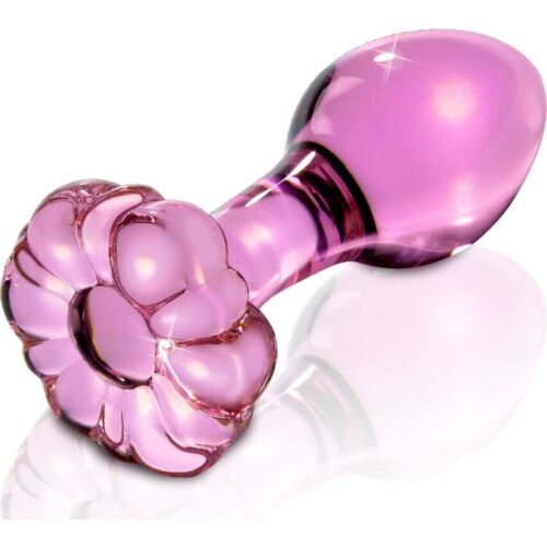 Masseur de cristal ICICLES N. 48 pour stimulation anal