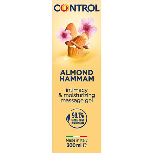 Lubrifiant Gel de Massage CONTROL 3 en 1 aux Amandes