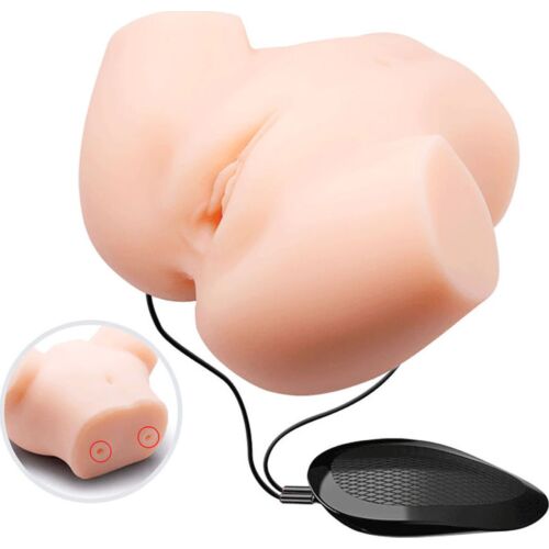 Masturbateur Crazy Bull avec vibration double et texture réaliste