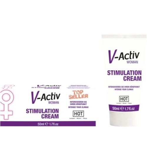 Crème de stimulation HOT V-ACTIV 50ML pour les femmes