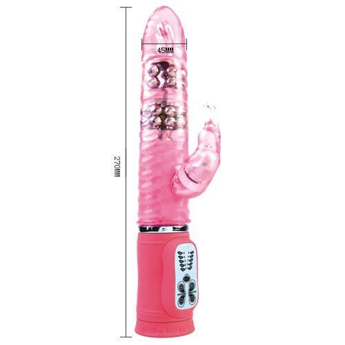 Vibromasseur Baile Mignon Lapin Passion Rampante 10F 27 cm