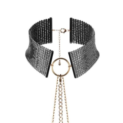 Collier de bondage Bijoux Désir Métallique ajustable