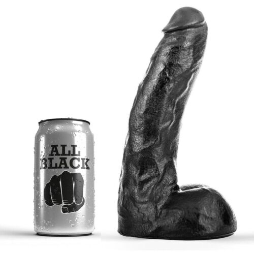 Dong 22 cm ALL BLACK | Doux et flexible pour tous les plaisirs