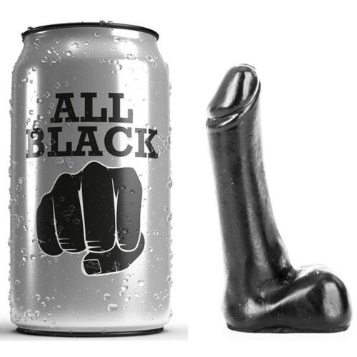 Gode compact All Black 9 cm