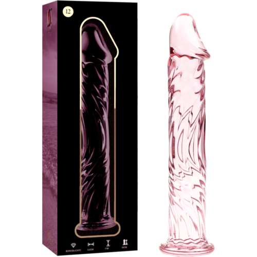 Dildo NEBULA SERIES BY IBIZA - 17 cm en cristal borosilicate