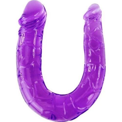 Dildo double BAILE Gelée flexible - Double pénétration